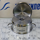 Купить Набор компактно складываемых кастрюль Popote Magma из нержавеющей стали с антипригарным покрытием, Osculati 48.700.02 7ft.ru в интернет магазине Семь Футов