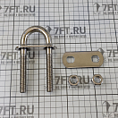 Купить Скоба U-образная De Luxe с конусными концами 122x12,5мм 9000кг из зеркально-полированной нержавеющей стали AISI304, Osculati 39.127.05 7ft.ru в интернет магазине Семь Футов