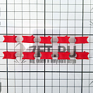 Купить Система маркировки цепи 8мм красного цвета 10 вставок Chain Rainbow, Osculati 01.500.08RO 7ft.ru в интернет магазине Семь Футов