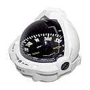 Купить Компас Plastimo Offshore 105 65005 12/24В для судна 5-10м c чёрной плоской картушкой Ø91мм в белом корпусе 140x134мм горизонтальный врезной монтаж 7ft.ru в интернет магазине Семь Футов