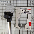 Купить Круговой огонь на телескопической мачте 54см Lalizas Pole Light 30143 видимость 2 мили 12В 10Вт 360° для судов до 12м белый с чёрным корпусом 7ft.ru в интернет магазине Семь Футов