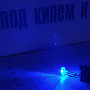Купить Светильник светодиодный для трапа Batsystem Frilight Steplight 8871C 12 В 0,25 Вт хромированный корпус синий свет 7ft.ru в интернет магазине Семь Футов