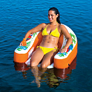 Купить Кресло надувное одноместное Lalizas WOW Malibu Lounge 72832 99 кг 167 x 91 см 7ft.ru в интернет магазине Семь Футов