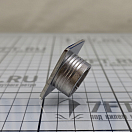 Купить Ручка-кнопка прямоугольная с кольцом Ø25мм толщина стенки 15-25мм из нержавеющей стали AISI316, Osculati 38.182.88 7ft.ru в интернет магазине Семь Футов