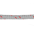 Купить Трос плетеный из Dyneema SK75 оплетка из PesHT Benvenuti SK75-P-* Ø12мм белый с красной сигнальной прядью 7ft.ru в интернет магазине Семь Футов