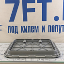 Купить Люк инспекционный Flush CE 520x465мм 180° водонепроницаемый из серого ASA пластика, Osculati 20.294.60 7ft.ru в интернет магазине Семь Футов