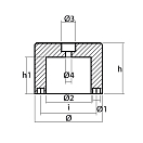 Купить Цинковый цилиндрический анод Tecnoseal 00439 Ø171x100мм для гребных винтов Riva 7ft.ru в интернет магазине Семь Футов