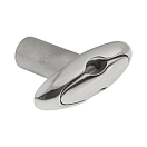 Купить Утка подъемная поворотная врезная Homer 003871 89х31 мм из нержавеющей стали AISI316 с фиксацией 7ft.ru в интернет магазине Семь Футов