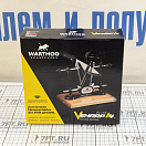 Купить Станок для заточки ножей Warthog Sharpeners 580090 V-Sharp A4 ELITE подставка 200x150мм 4 угла заточки 15°-20°-25°-30° стержни 325 грит корпус из черного окрашенного металла 7ft.ru в интернет магазине Семь Футов