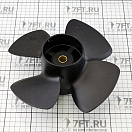 Купить Винт гребной четырёхлопастной Solas Amita 4 5013-087-07 Ø220,98мм шаг 7" правостороннее вращение из алюминия с резиновой втулкой для лодочных моторов Mercury 8-9,9л.с., Tohatsu/Nissan 8-9,8л.с. 7ft.ru в интернет магазине Семь Футов
