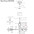 Купить Прокладка редуктора Max Power 310253 для ПУ CT300/325 HYD300/325 7ft.ru в интернет магазине Семь Футов