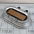Купить Иллюминатор открывающийся Vetus PM121 294x172мм из алюминия с противомоскитной сеткой 7ft.ru в интернет магазине Семь Футов
