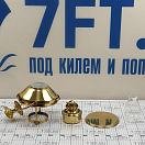 Купить Лампа каютная керосиновая из полированной латуни DHR 8208/O на стенку или потолок 7ft.ru в интернет магазине Семь Футов