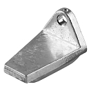 Купить Цинковый анод Tecnoseal 02400 54x59x90мм клиновидный для кронштейна двигателей Castoldi 7ft.ru в интернет магазине Семь Футов