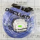 Купить Кабель берегового питания 3x2,5мм2 с розеткой 16А и встроенным светодиодным индикатором 15м синий, Osculati 14.334.55 7ft.ru в интернет магазине Семь Футов