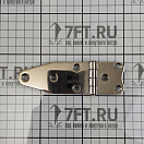 Купить Петля асимметричная Marine Rocket 52584 130х40х2мм из полированной нержавеющей стали AISI304 7ft.ru в интернет магазине Семь Футов