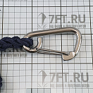Купить Трос синтетический якорный синий с карабином Marine Quality Cormoran 10 мм 10 м 7ft.ru в интернет магазине Семь Футов