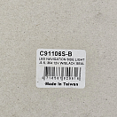Купить Бортовые огни светодиодные Easterner C91106S-B 112,5° 1,2Вт 12В 95х60мм IP67 красный/зелёный корпус из нержавеющей стали с чёрной подкладкой 7ft.ru в интернет магазине Семь Футов