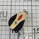 Купить Блок одношкивный Ronstan RF30101 шкив Ø30мм 300/750кг для троса Ø8мм шарикоподшипниковый с петлей серебристый/чёрный 7ft.ru в интернет магазине Семь Футов