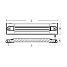 Купить Алюминиевый анод Tecnoseal 01406AL 225x50x15мм пластинчатый для двигателей Honda BF 75-225лс 7ft.ru в интернет магазине Семь Футов