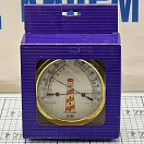 Купить Метеостанция судовая с маяком Termometros ANVI 32.0350.00 Ø150x45мм циферблат Ø120мм термометр/гигрометр из полированной латуни 7ft.ru в интернет магазине Семь Футов