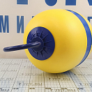Купить Буй причальный Polyform MR30 500х240мм 5,9кг жёлтый с коротким штоком Ø12мм и вертлюгом 7ft.ru в интернет магазине Семь Футов