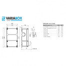 Купить Настенный комбинационный модуль Bals VariaBox - L 890924 IP67 390 х 230 х 145 мм 7ft.ru в интернет магазине Семь Футов