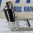 Купить Трап телескопический Poseidon 040140BT 709х291мм выдвижной с фиксирующим механизмом из нержавеющей стали AISI304 с 3 ступенями из чёрного пластика 7ft.ru в интернет магазине Семь Футов
