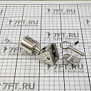 Купить Кронштейн палубный для рамы тента Haice Ball Jaw Slide 73784* Ø25мм(1") с быстроразъемным штифтом Ø6мм и шарнирным креплением из полированной нержавеющей стали AISI316 7ft.ru в интернет магазине Семь Футов