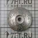 Купить Алюминиевый анод Ø70x13мм 80г для пера руля, Osculati 43.919.02 7ft.ru в интернет магазине Семь Футов