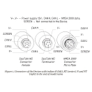 Купить Цифровой термометр Yacht Devices YDTC-13N 7-16В 24мА 950мм от -55°C до +125°C для сетей NMEA2000 7ft.ru в интернет магазине Семь Футов