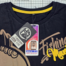 Купить Футболка мужская Hotspot design Fishing Mania 010000505 хлопок 100% размер 2XL черный цвет 7ft.ru в интернет магазине Семь Футов