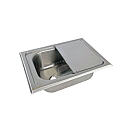Купить Мойка Marine Rocket MR573BSS 460x335x115мм прямоугольная со стальной крышкой AISI304 7ft.ru в интернет магазине Семь Футов