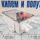 Купить Бак водооткачивающий с помпой SEAFLO SFBP1-G600-07 для серых вод 12В 38л/мин 334x215x112мм под шланг Ø19мм 7ft.ru в интернет магазине Семь Футов
