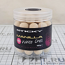 Купить Рыболовные бойлы/вафтерсы Sticky baits Manilla White Ones Wafters MWW16 Ø16мм 130г нейтральной плавучести белые 7ft.ru в интернет магазине Семь Футов