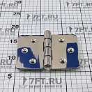 Купить Петля универсальная 130x100x4мм из полированной нержавеющей стали AISI316, Osculati 38.440.13 7ft.ru в интернет магазине Семь Футов