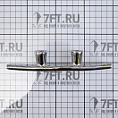 Купить Утка швартовная плоская Meiao 31418 180x32мм под шпильки Ø8мм  из нержавеющей стали AISI316 7ft.ru в интернет магазине Семь Футов
