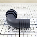 Купить Штуцер угловой 90° наружная резьба 1" под шланг Ø25мм из полипропилена, Osculati 17.238.05 7ft.ru в интернет магазине Семь Футов