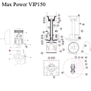 Купить Муфта соединительная Max Power PG56-SF 633743 для ПУ CT100/125/165/225/HYD125/225/VIP150 7ft.ru в интернет магазине Семь Футов