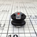 Купить Блок одношкивный Ronstan RF30101 шкив Ø30мм 300/750кг для троса Ø8мм шарикоподшипниковый с петлей серебристый/чёрный 7ft.ru в интернет магазине Семь Футов