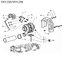 Купить Прокладка Vetus VFP01280 для двигателей VF4.140/VF4.170/VF5.220/VF5.250 7ft.ru в интернет магазине Семь Футов