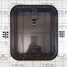 Купить Люк инспекционный водонепроницаемый Splash-Proof 305x355мм со съемной крышкой чёрный, Osculati 20.302.23 7ft.ru в интернет магазине Семь Футов