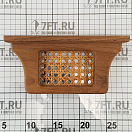 Купить Полка из тика для мыла Roca 60211 215 x 105 мм 7ft.ru в интернет магазине Семь Футов