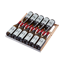 Купить Винный шкаф двухзонный отдельностоящий Libhof Sommelier SED-254 Silver 1190х695х1400мм на 254 бутылки серебристый с двумя дверцами 7ft.ru в интернет магазине Семь Футов