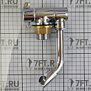 Купить Мойка квадратная со смесителем Libhof SNG 4244 Tap+ 420х440х145мм со стеклянной крышкой для автодомов и яхт 7ft.ru в интернет магазине Семь Футов