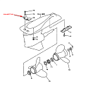 Купить Цинковый анод-пластина Yamaha 6U4-45373-00 120x55.5x11 мм для угловых колонок, Osculati 43.254.60 7ft.ru в интернет магазине Семь Футов