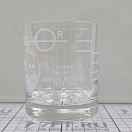 Купить Стакан для виски Nauticalia 2184 220мл с диском Плимсоля из прозрачного стекла 7ft.ru в интернет магазине Семь Футов