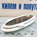 Купить Иллюминатор открывающийся овальный HMG JB Elliptical Port Light 593-518-05-02-02-1.00 220x553мм отделка из белого пластика в комплекте с кольцом из нержавеющей стали и москитной сеткой 7ft.ru в интернет магазине Семь Футов