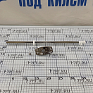 Купить Флагшток из нержавеющей стали конусный 400мм Ø14мм с основанием из нержавеющей стали, Osculati 35.390.02 7ft.ru в интернет магазине Семь Футов