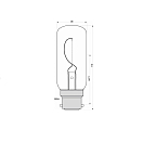 Купить Лампочка накаливания Danlamp 10041 B22d 24 В 55 Вт 35 кандел для навигационных огней 7ft.ru в интернет магазине Семь Футов